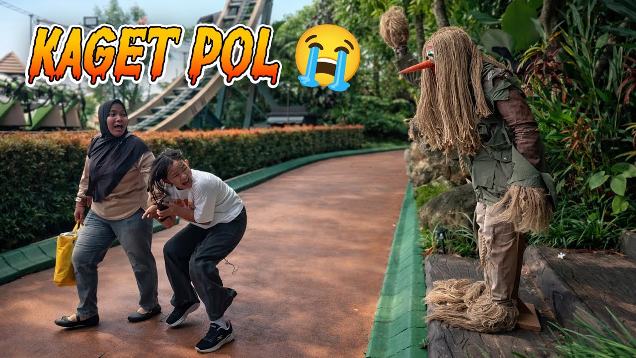 KITA SALAH JALAN ATAU DIA YANG NYAMBAR 😂, PRANK ORANG-ORANGAN SAWAH || SCARECROW PRANK