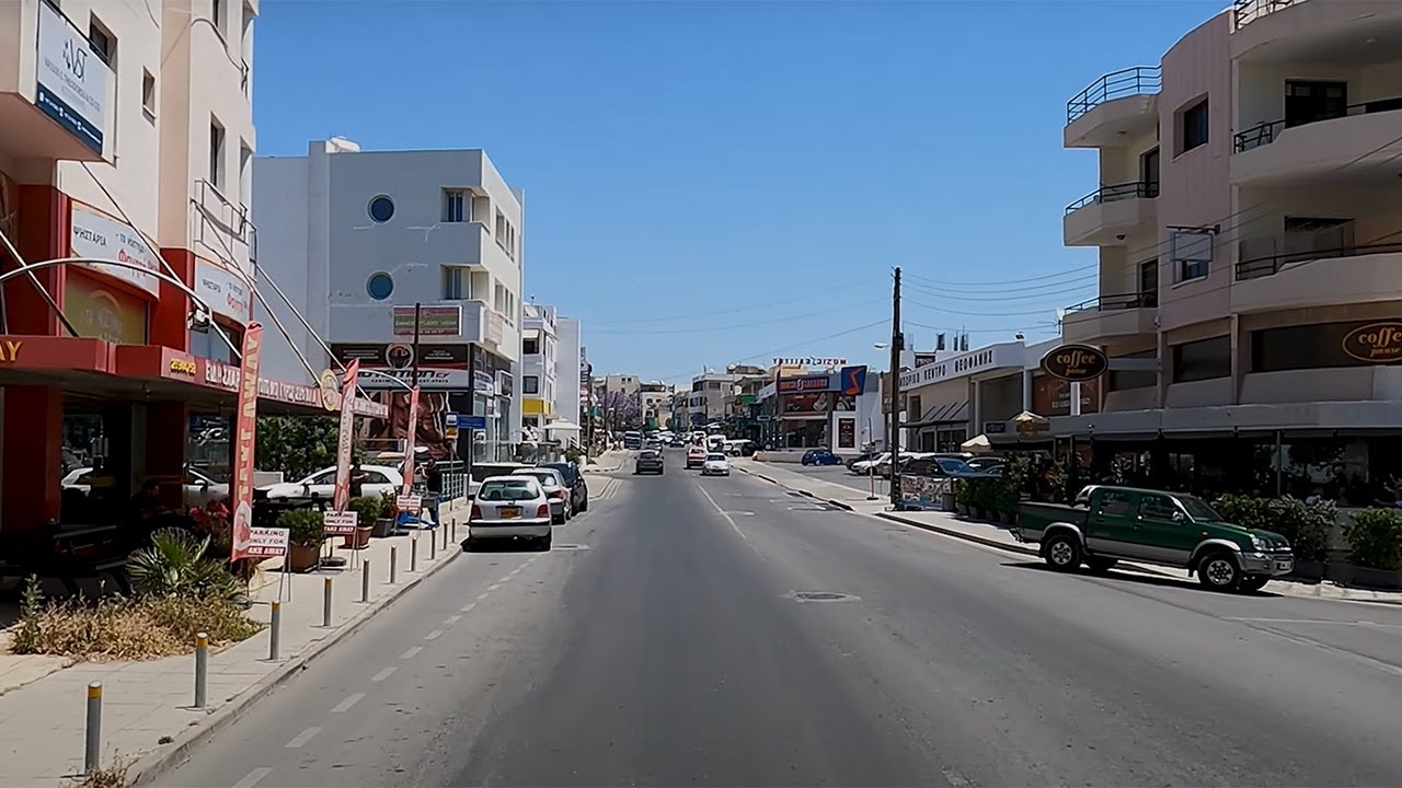 Kato Paphos to Butcher Boy Road - Cyprus in 4K, May 2021