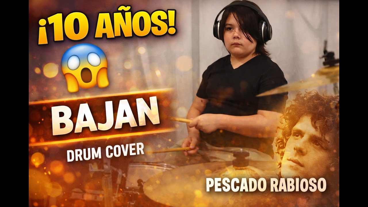 Bajan _ Pescado rabioso - Drum cover