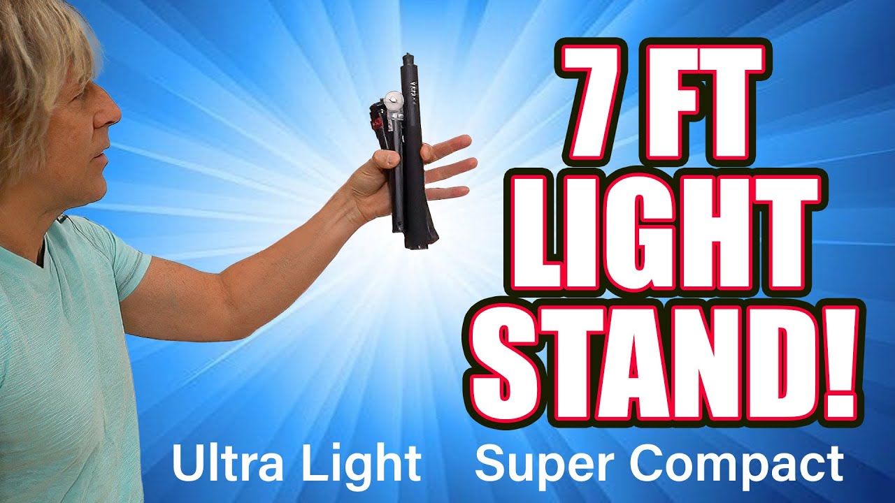 More Extremely Compact 7 ft Light Stands for photography