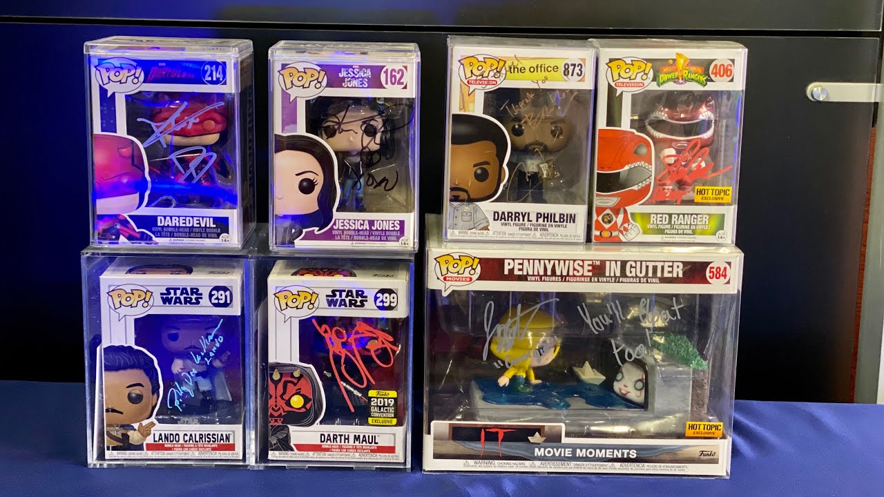 Funko Pop Signed Autograph Collection vol. 1