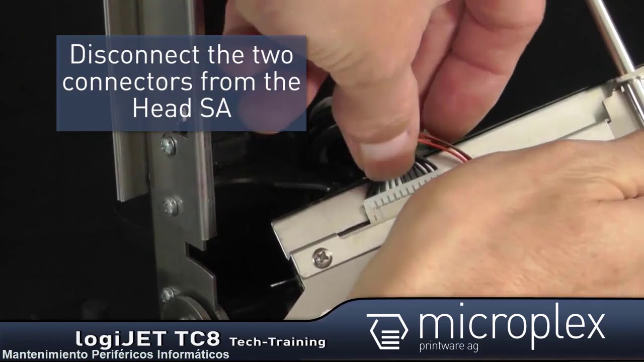 Microplex TC8 Cambiar Cabezal