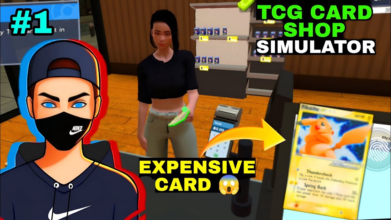 TCG CARD SHOP SIMULATOR | #1 | PIXEL PLAYZZ 