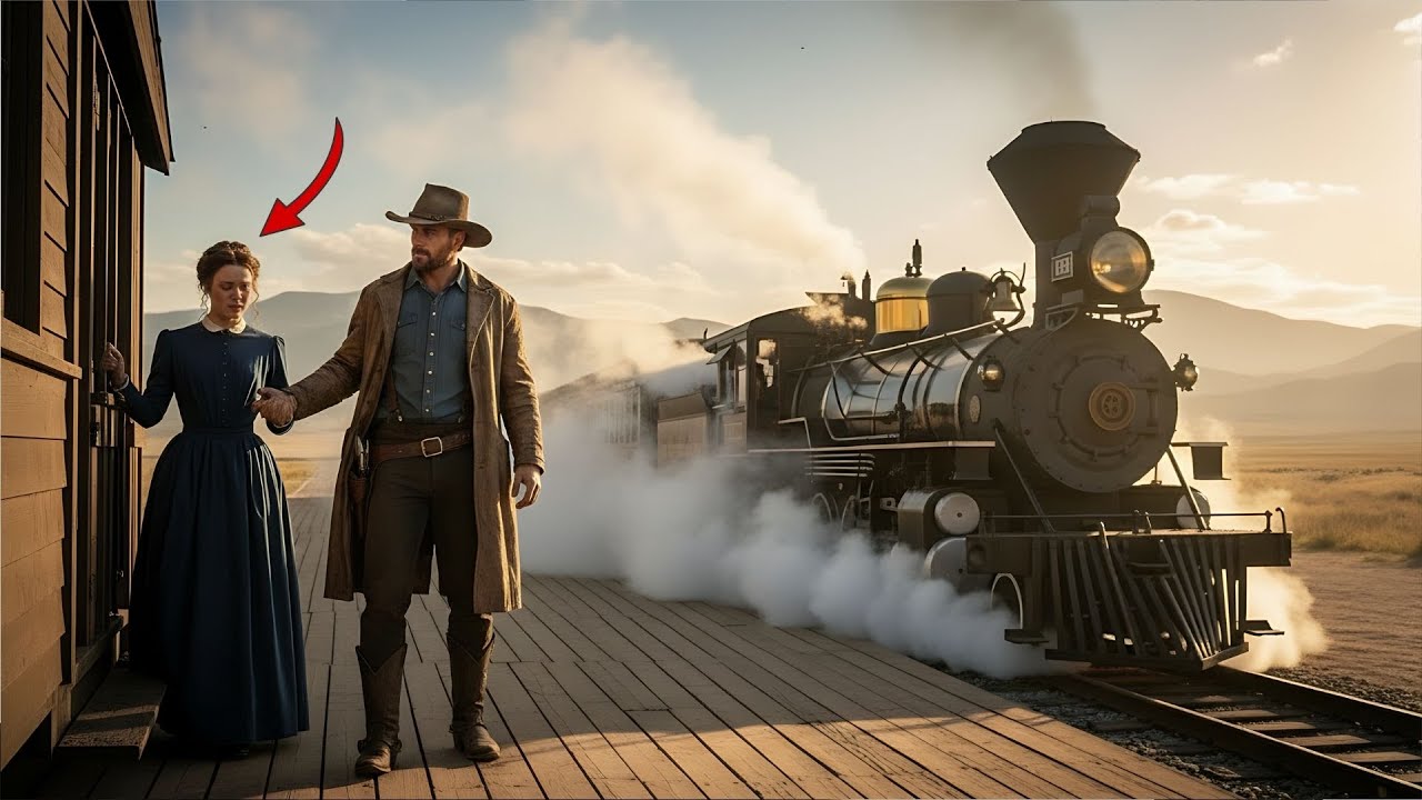 Il ne voulait jamais d’une épouse par correspondance… jusqu’à la voir descendre du train en larmes