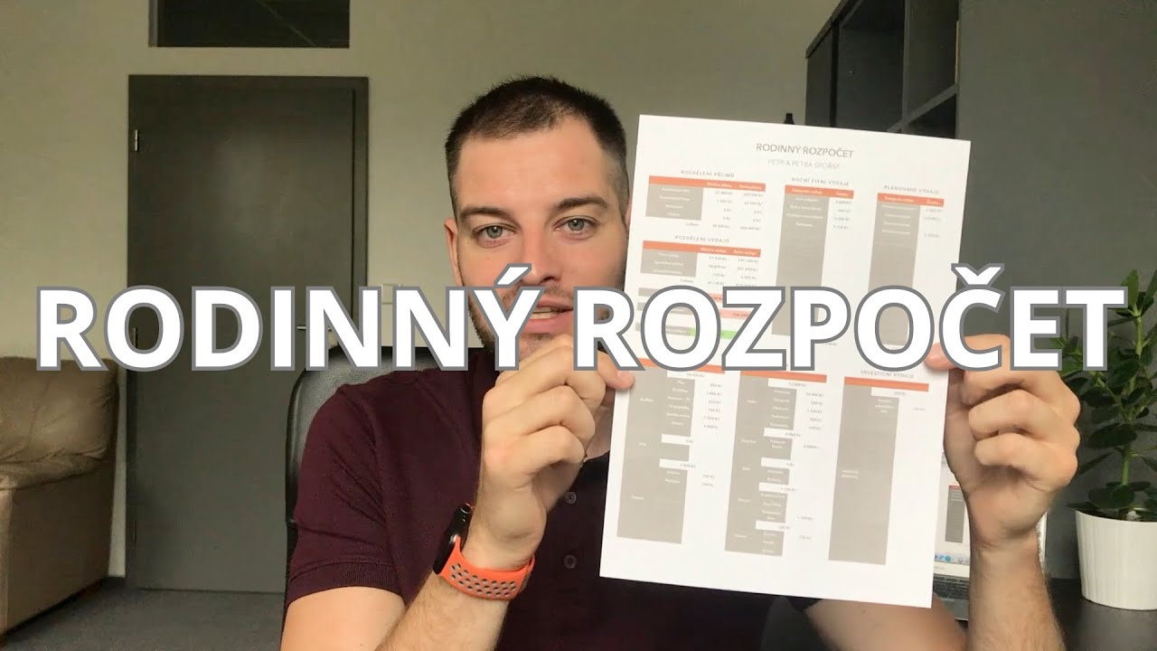 Proč je dobré mít rodinný rozpočet?