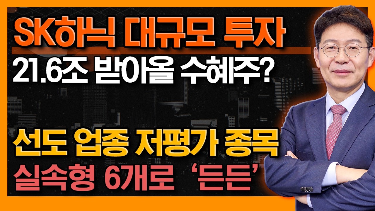 21조 '압도적 투자' SK하이닉스 밸류체인 주요 종목으로 잡아라! 기업 탄탄한데 아직도 싸다면? (f. 저평가) #신의한수 #박준현