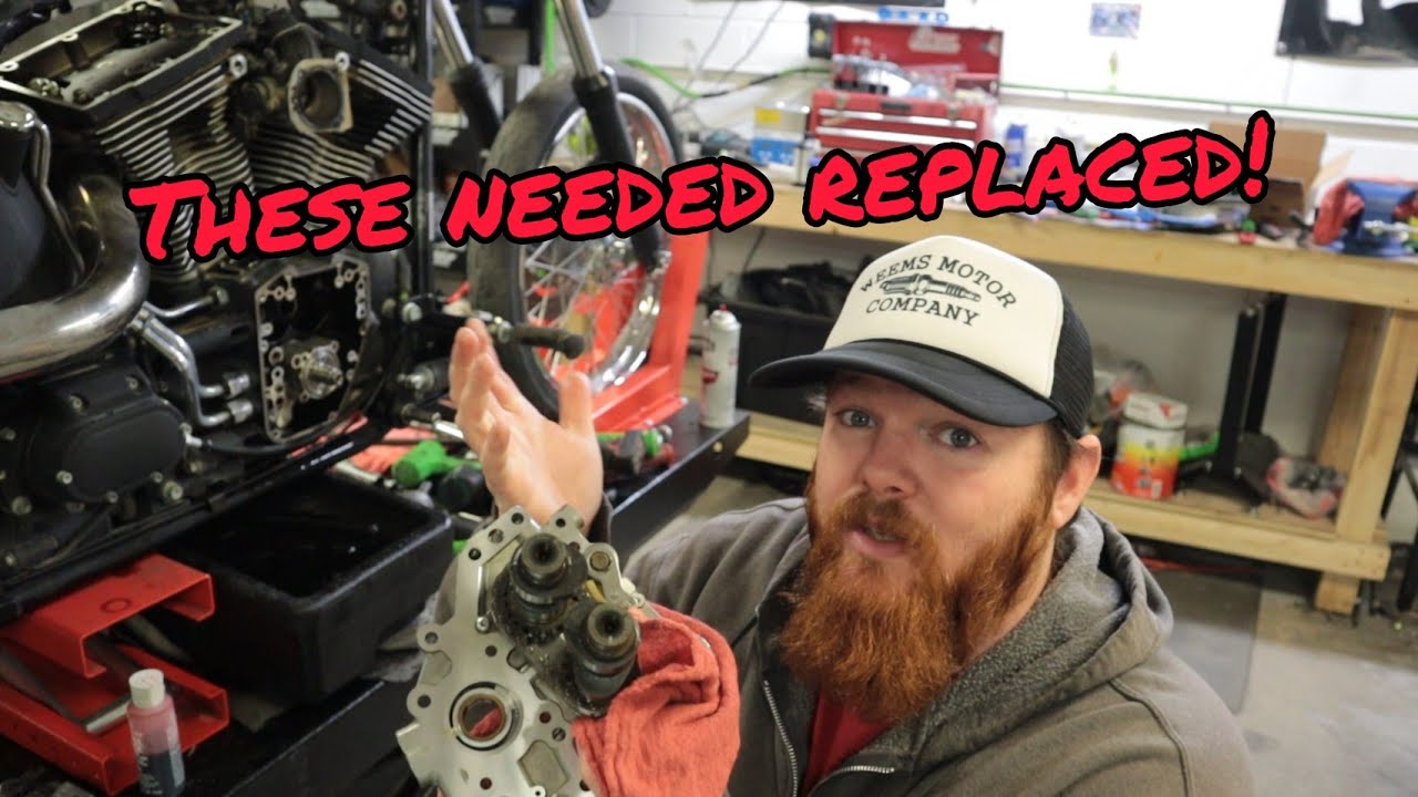 Replacing the tensioners and cam bearings on my Twin Cam 88