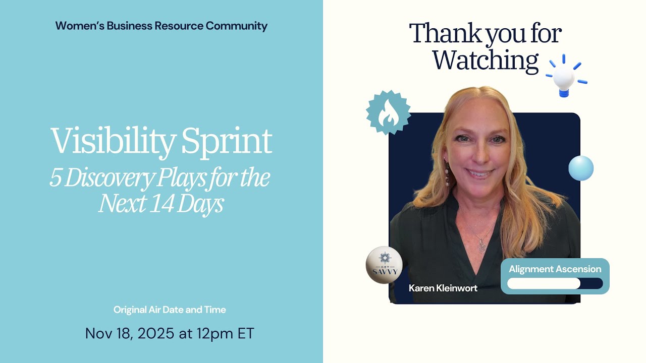 Visibility Sprint—5 Discovery Plays for the Next 14 Days