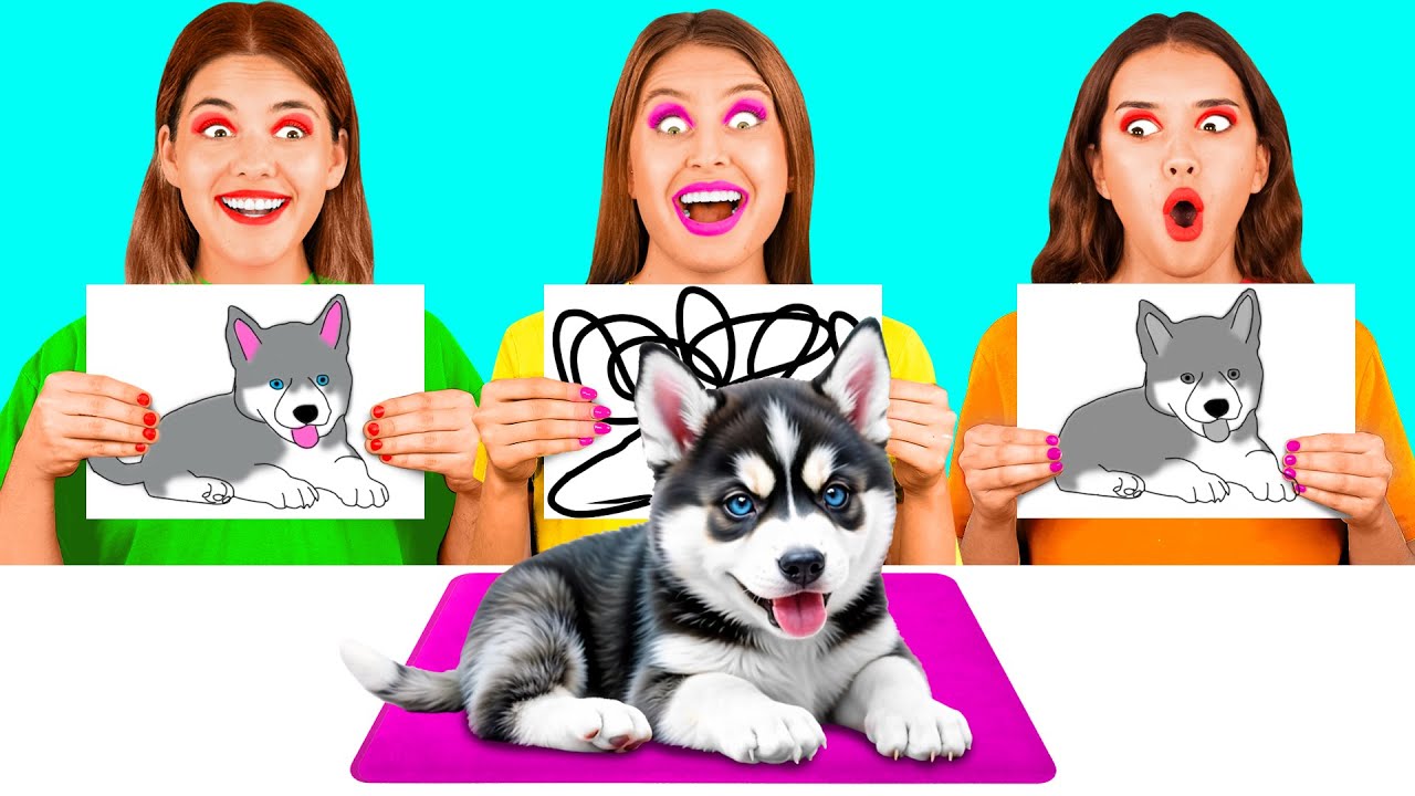 Кто Лучше Нарисует Предмет, Получит Его | Смешные Моменты от BaRaDa Challenge