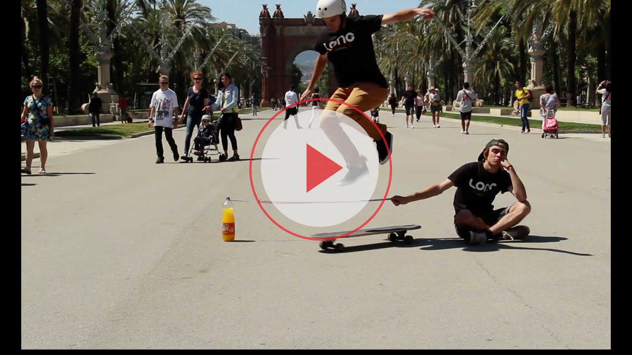 Tutorial longboard Cómo hacer un shove it slide Frontside- Long School