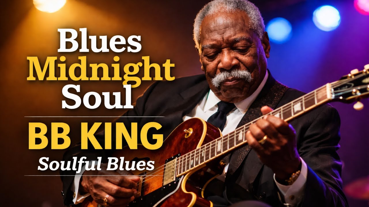 🎸Deep Soulful Blues Inspired by BB King, Jimi Hendrix, Albert King | Blues Midnight Soul – Vol. 08👑🎶
