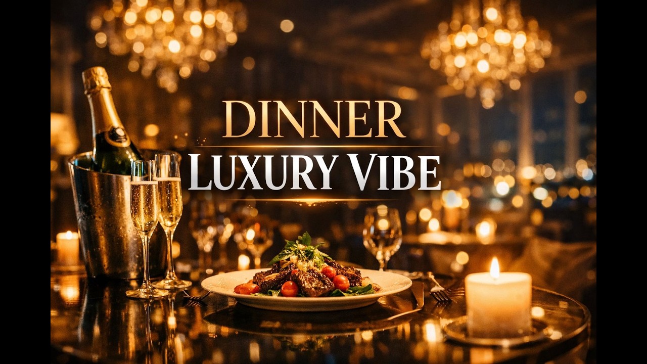 DINNER LUXURY VIBE (50 min) : Chilling Room