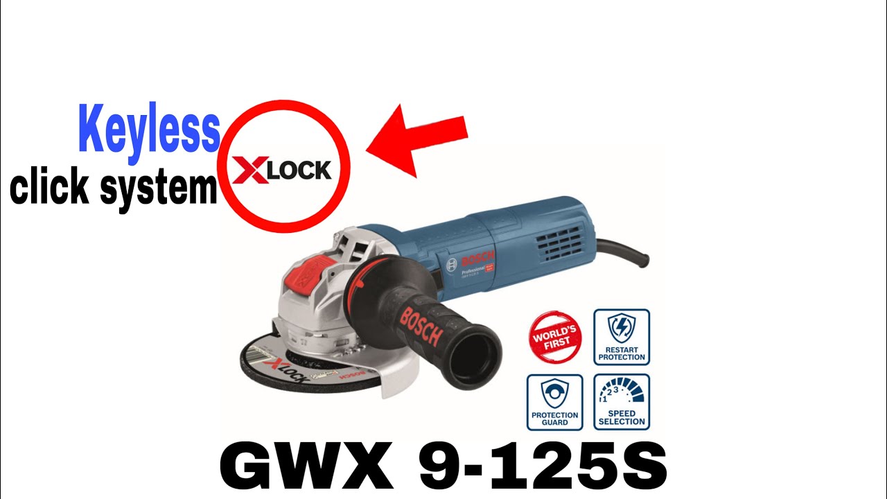 BOSCH GWX 9-125S || UNBOXING ORDRED FROM GERMANY