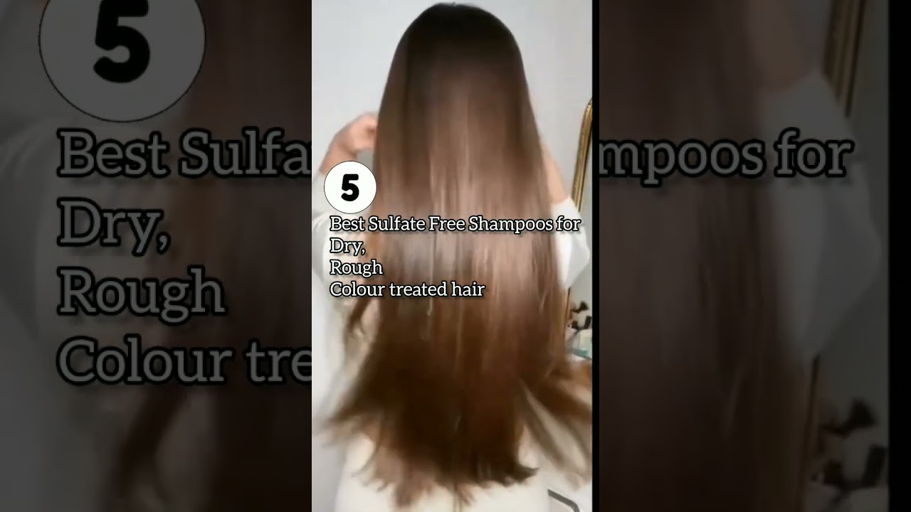 👉5 best Sulfate Free Shampoos for dry,rough and colour treated hair✅#shorts #hair #keratin #haircare