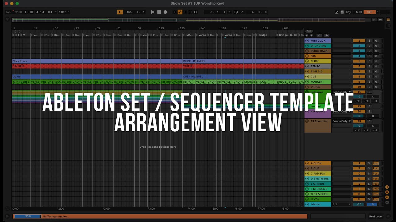 Bikin Ableton Live Set / Sequencer Template Gampang!