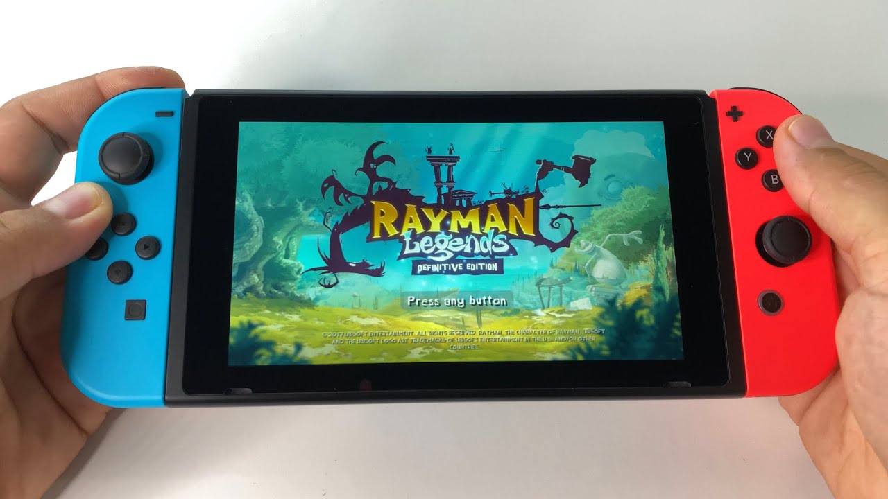Rayman Legends Definitive Edition | Nintendo Switch handheld gameplay