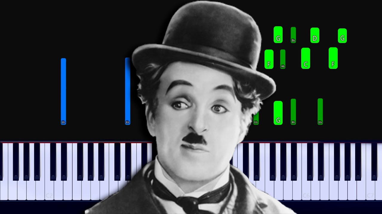 Smile - Charlie Chaplin Piano Tutorial