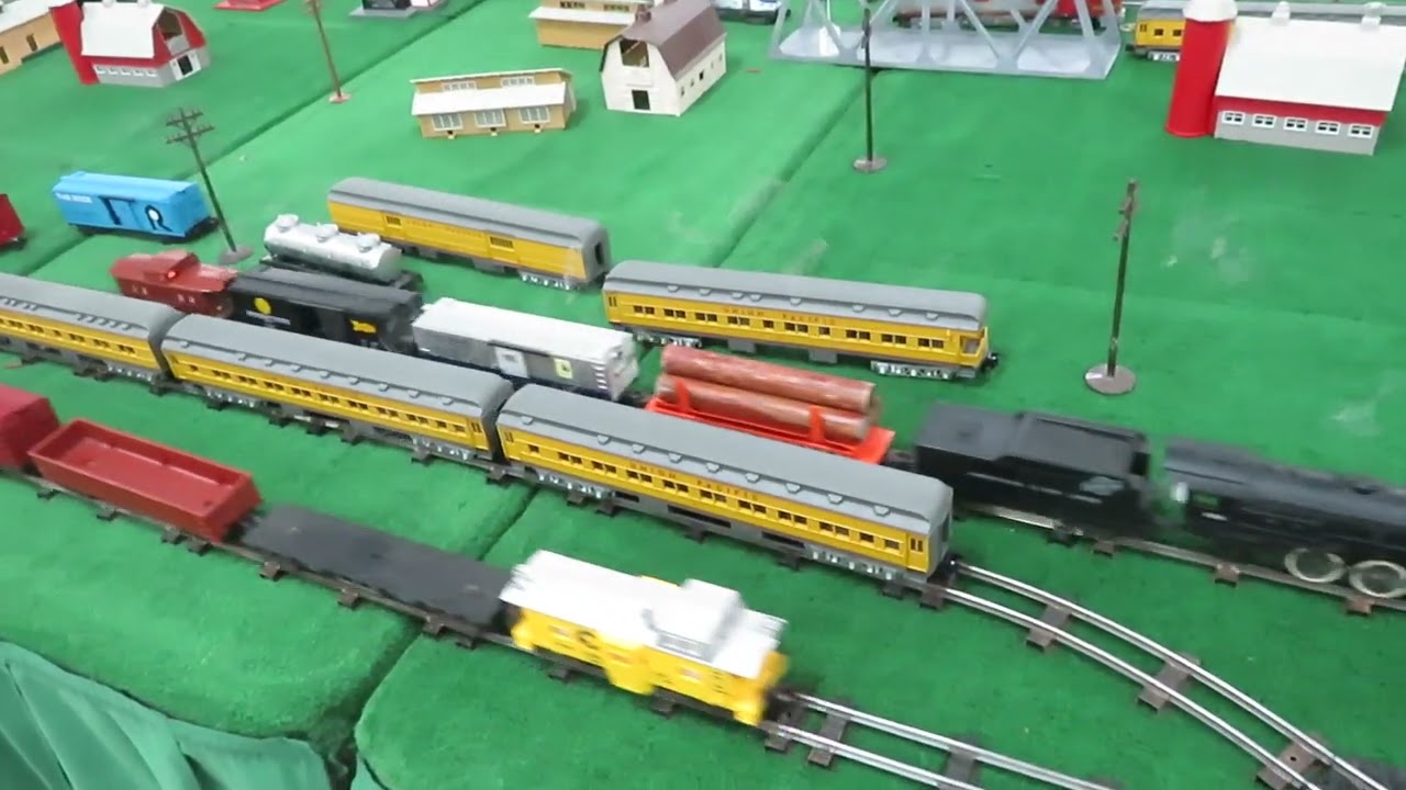 S Scale Train Layout (2) at the Rappahannock Model Railroaders Christmas Train Show 12/14/25