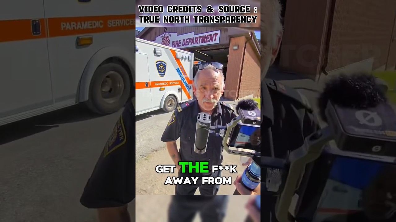 Fire Department Officer Gets Mad Over Filming #karen #firstamendmentaudit