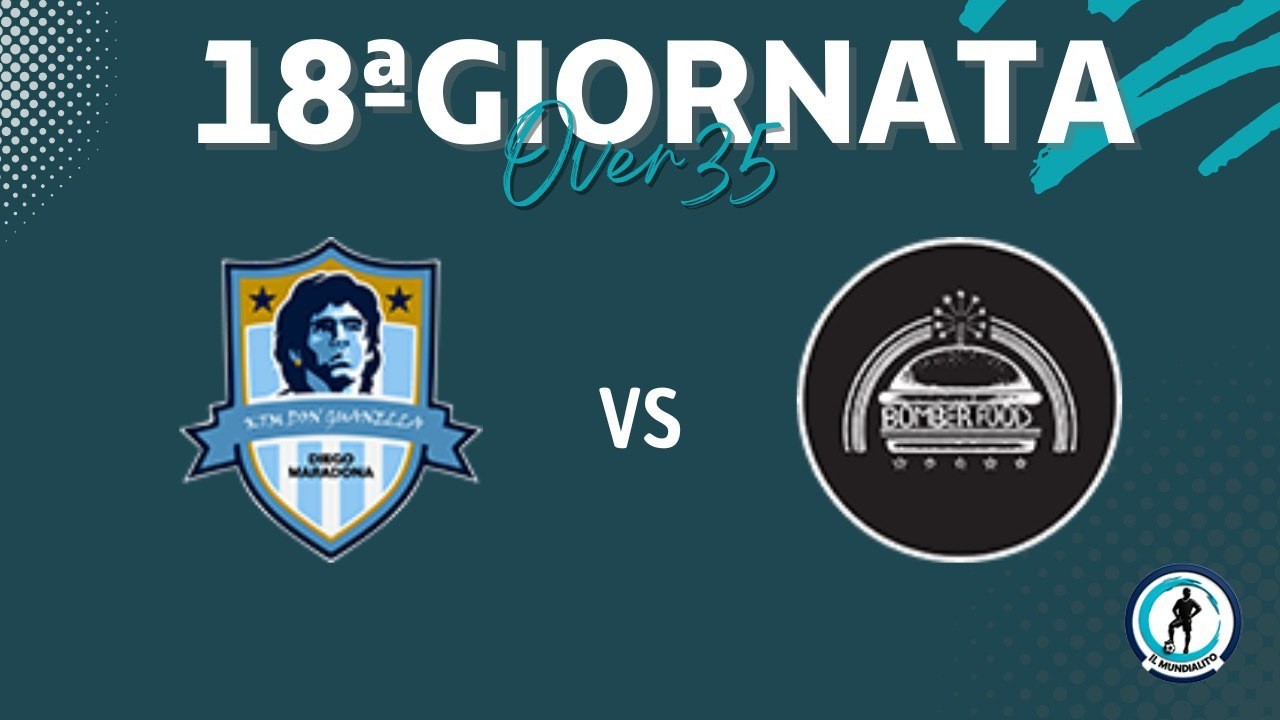 Il Mundialito TNA Over35 2025/2026, 18^giornata: KTM Don Guanella - Bomber Pub FC