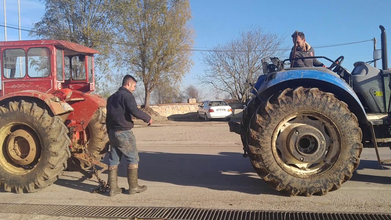 654 s. Enter Td90 new holland cekisme ..Enterin Zulmü.(cilgin gebzeliler