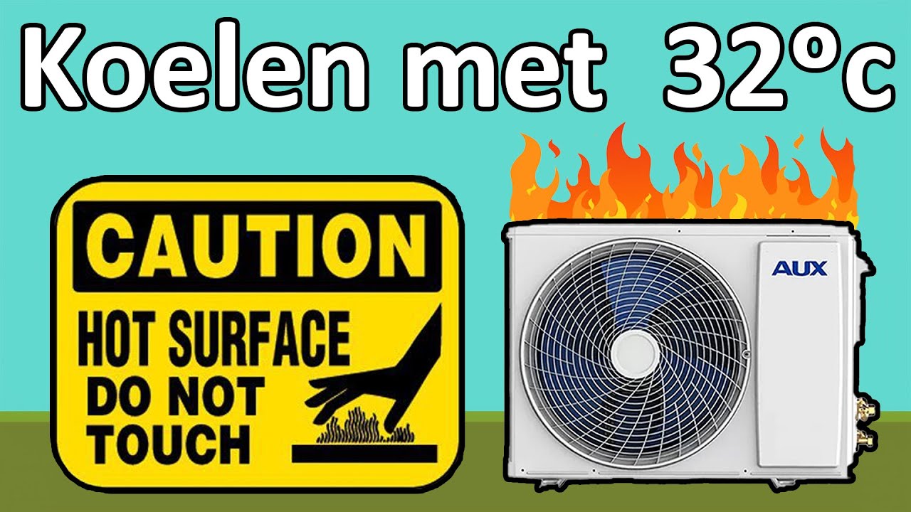 Hoe doet een airco het met 32 graden buiten temperatuur?