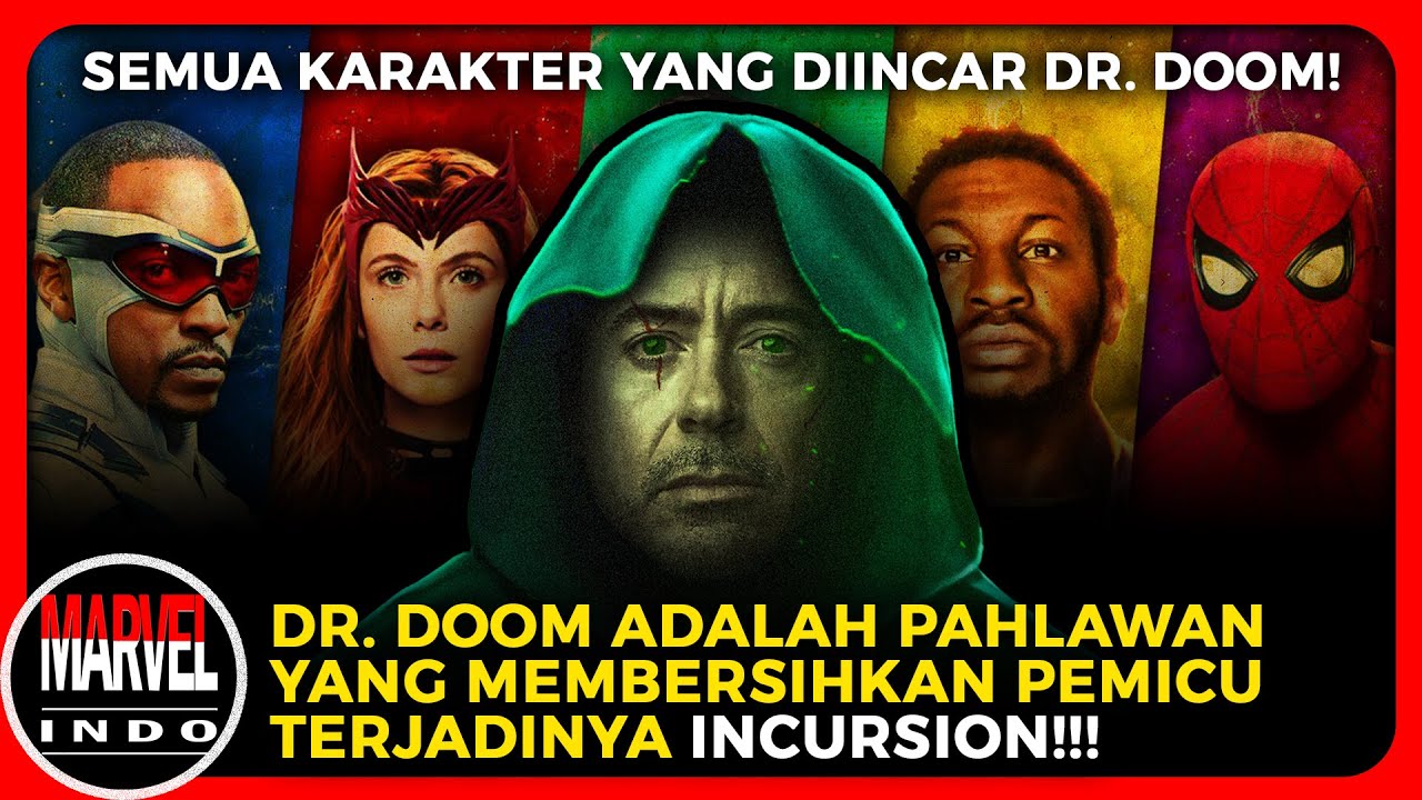 Semua Karakter Yang Diburu Dr Doom! List Terakhir Bisa Menjelaskan Kenapa Judul Avengers 5 Diganti!