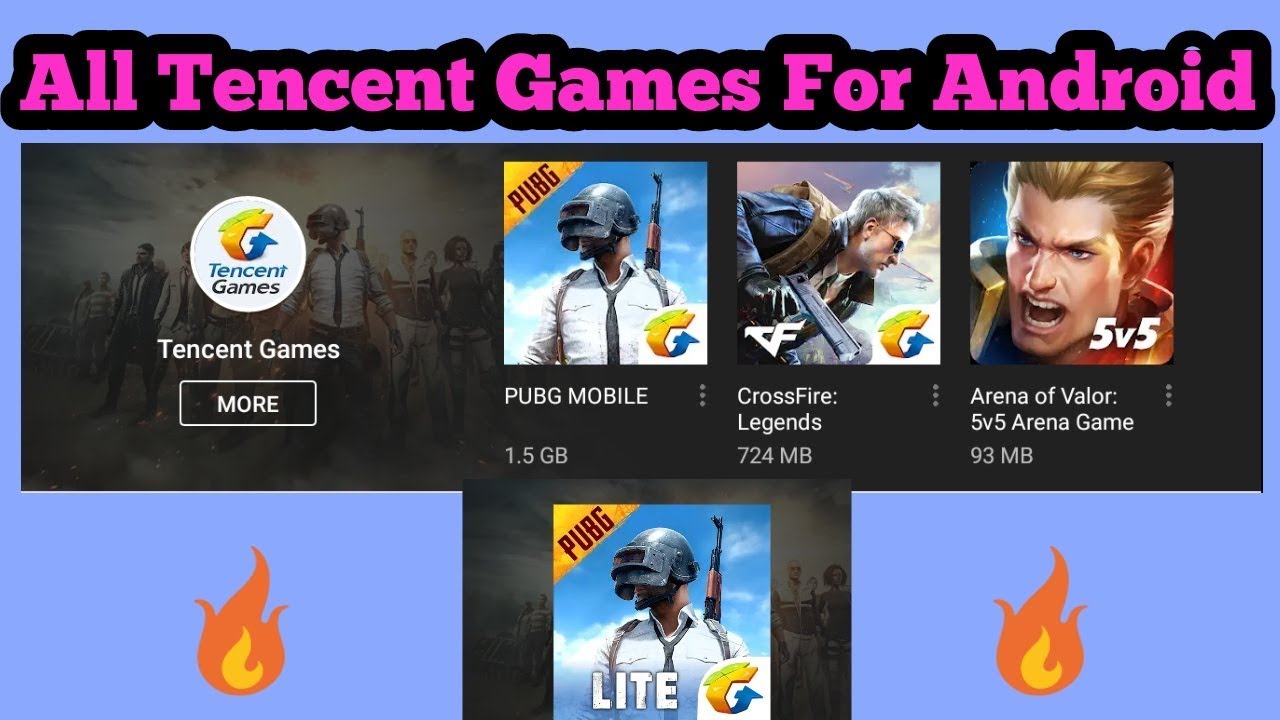 Best Tencent Games For Android - Pubg Mobile
