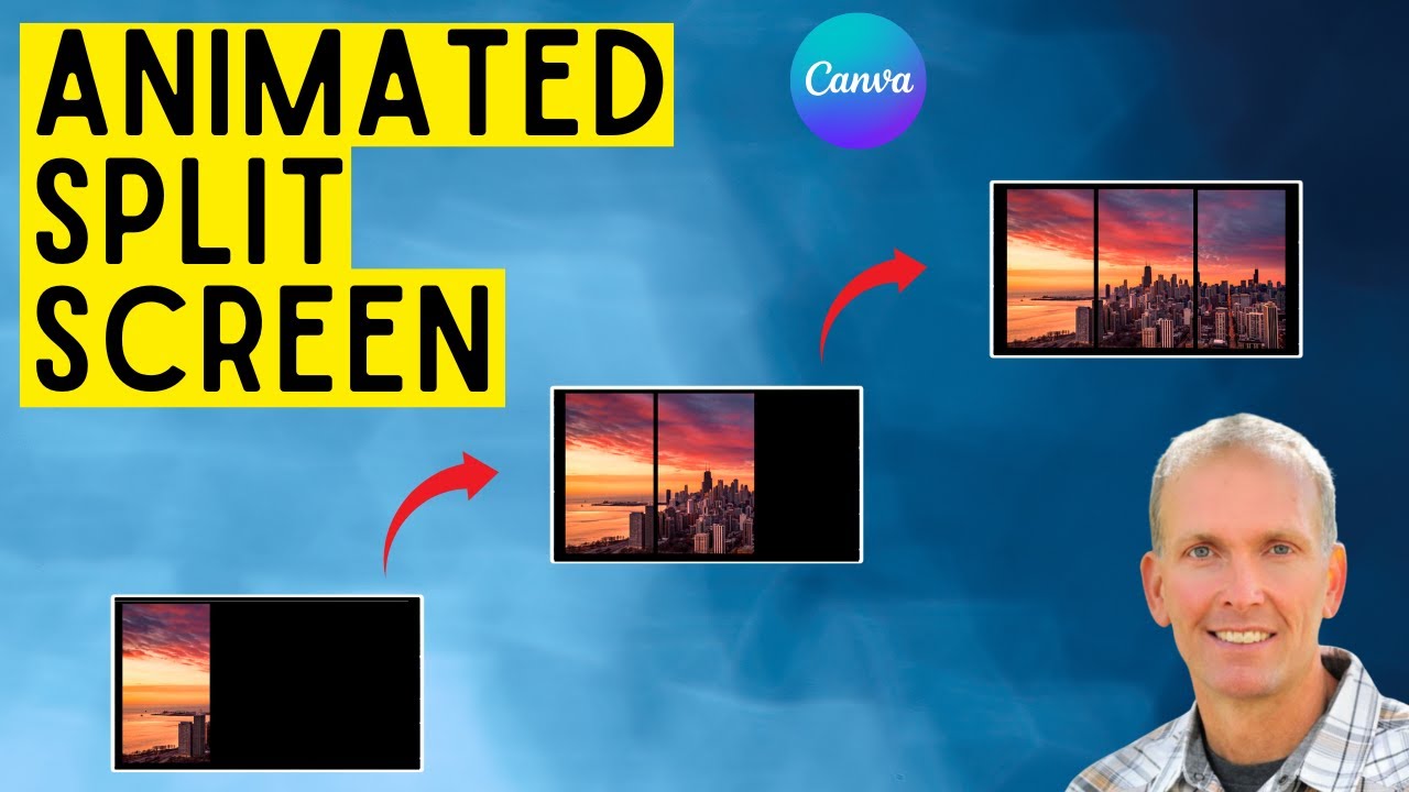 How to Create an Animated Split Screen in Canva | STEP BY STEP