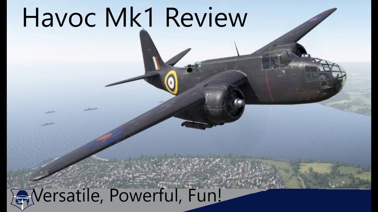 War Thunder: Premium Review, Havoc Mk 1. A great multipurpose plane