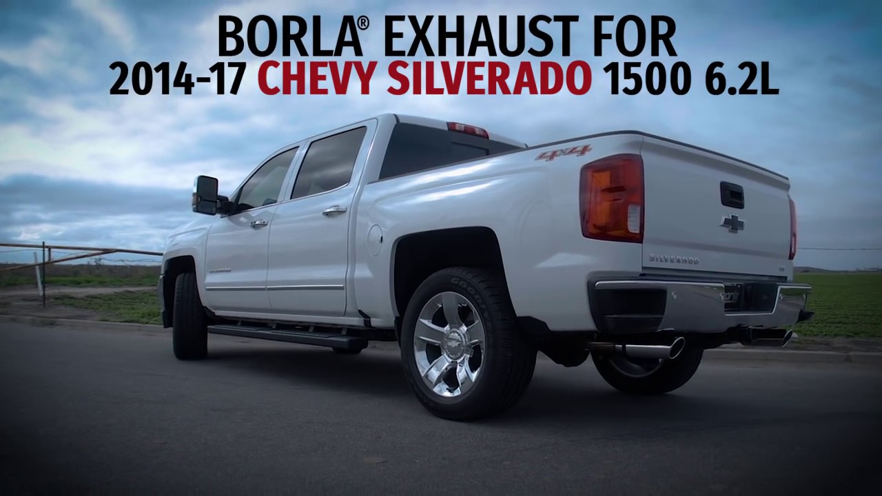 Borla Exhaust for 2014-2018 Chevy Silverado 6.2L Trucks [Exhaust System Sounds]