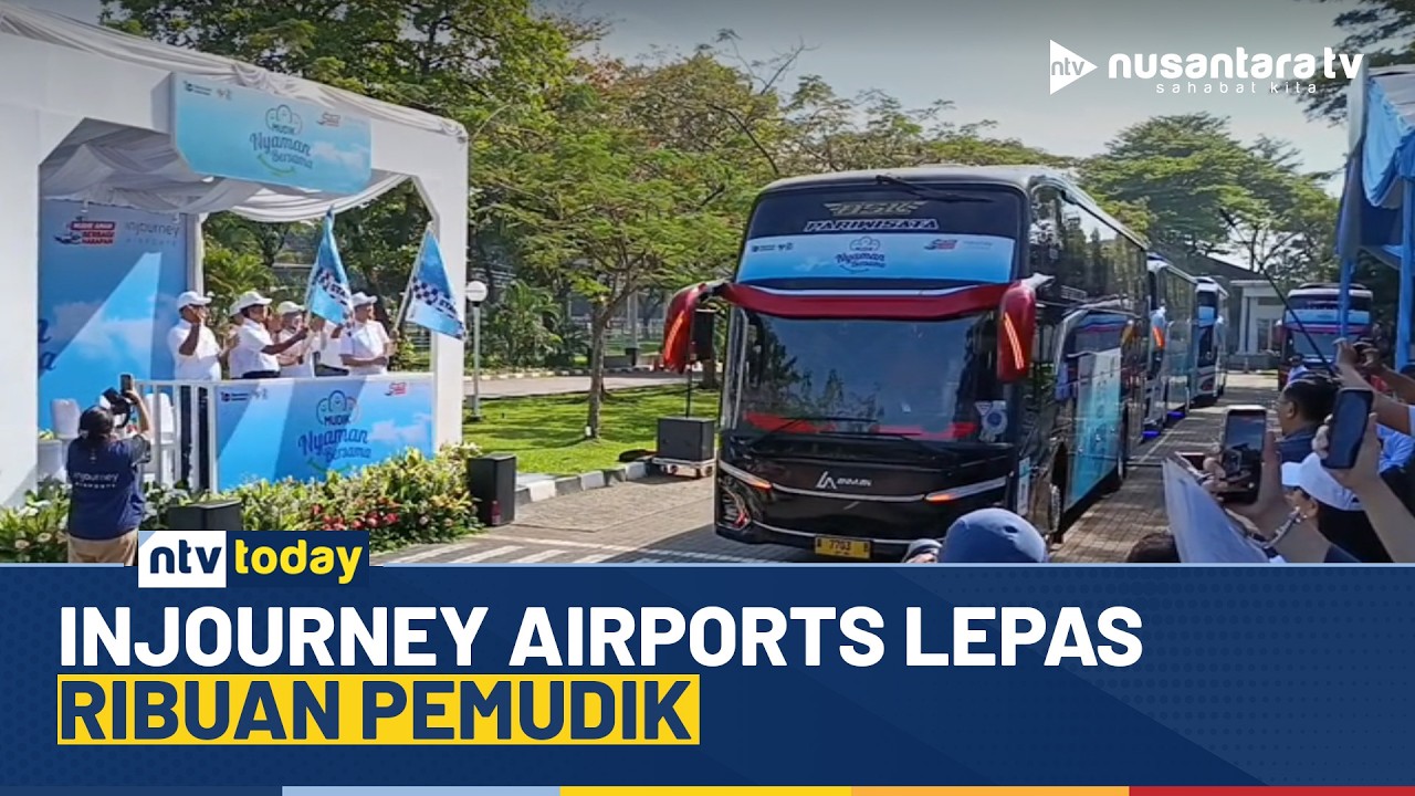 InJourney Airports Berikan Perjalanan Mudik Gratis Bagi Ribuan Warga | NTV TODAY