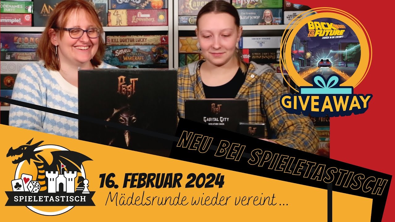 Neu bei spieletastisch.de - 16. Februar 2024