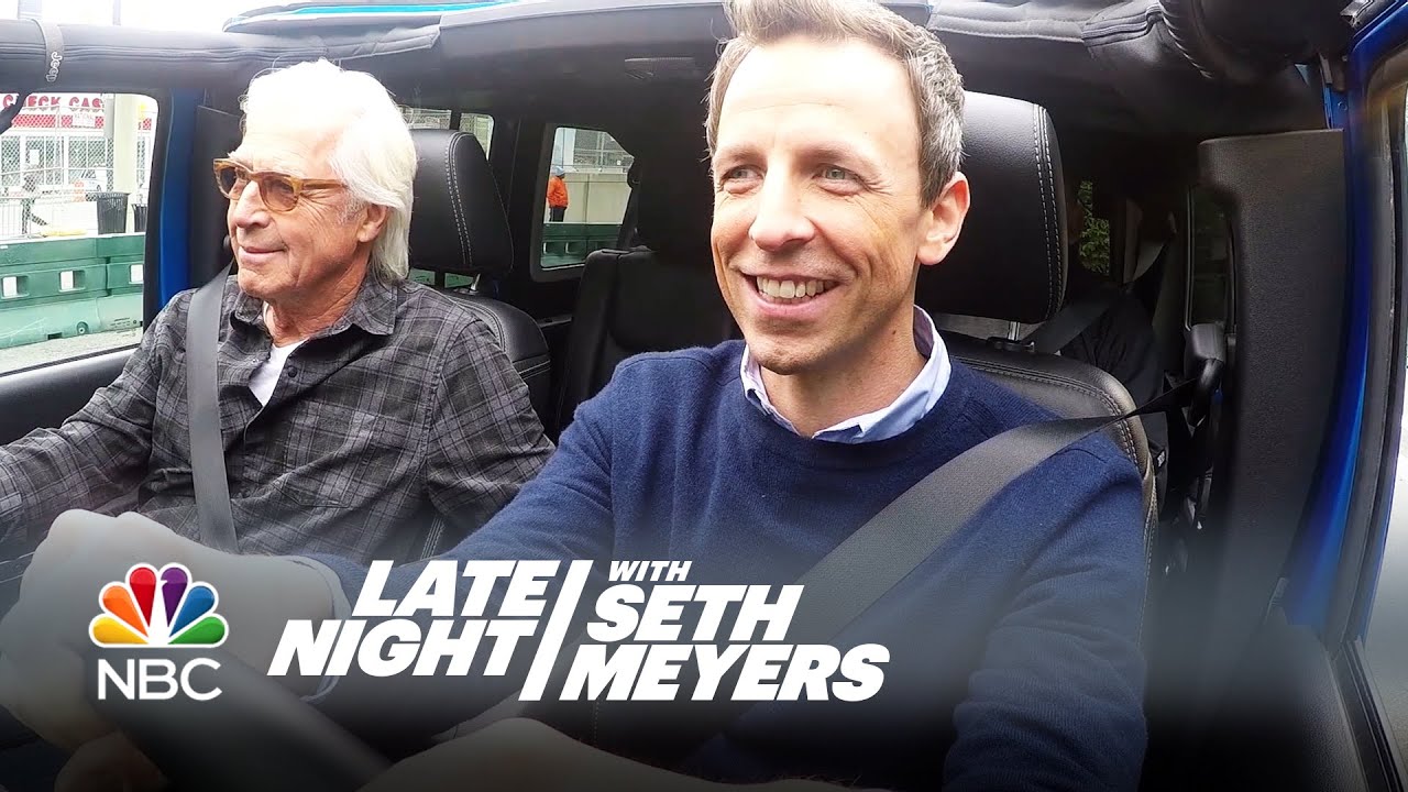 Seth Goes to the Auto Show - Late Night with Seth Meyers