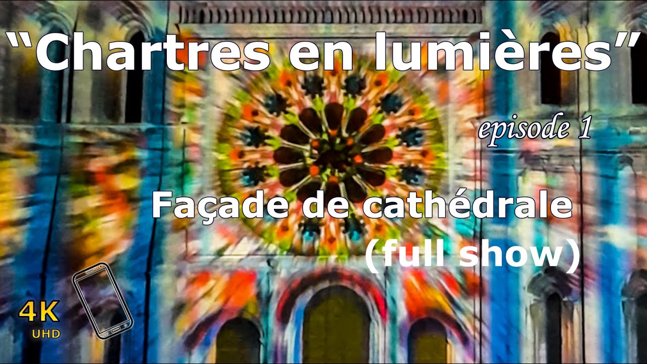 Illuminating Chartres Cathedral: A timeless Display of Beauty and Wonder