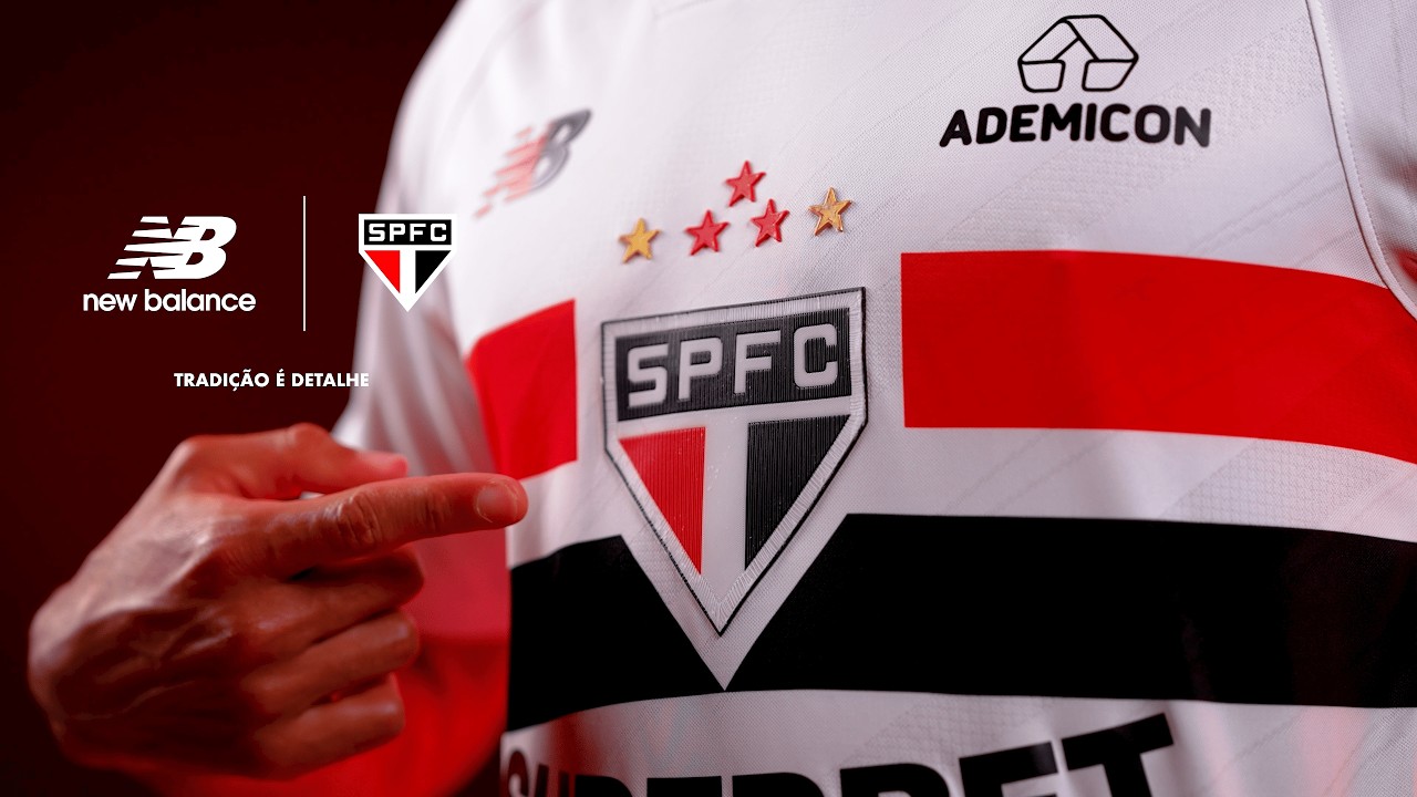 CAMISA HOME 2026 | S&Atilde;O PAULO FC + NEW BALANCE