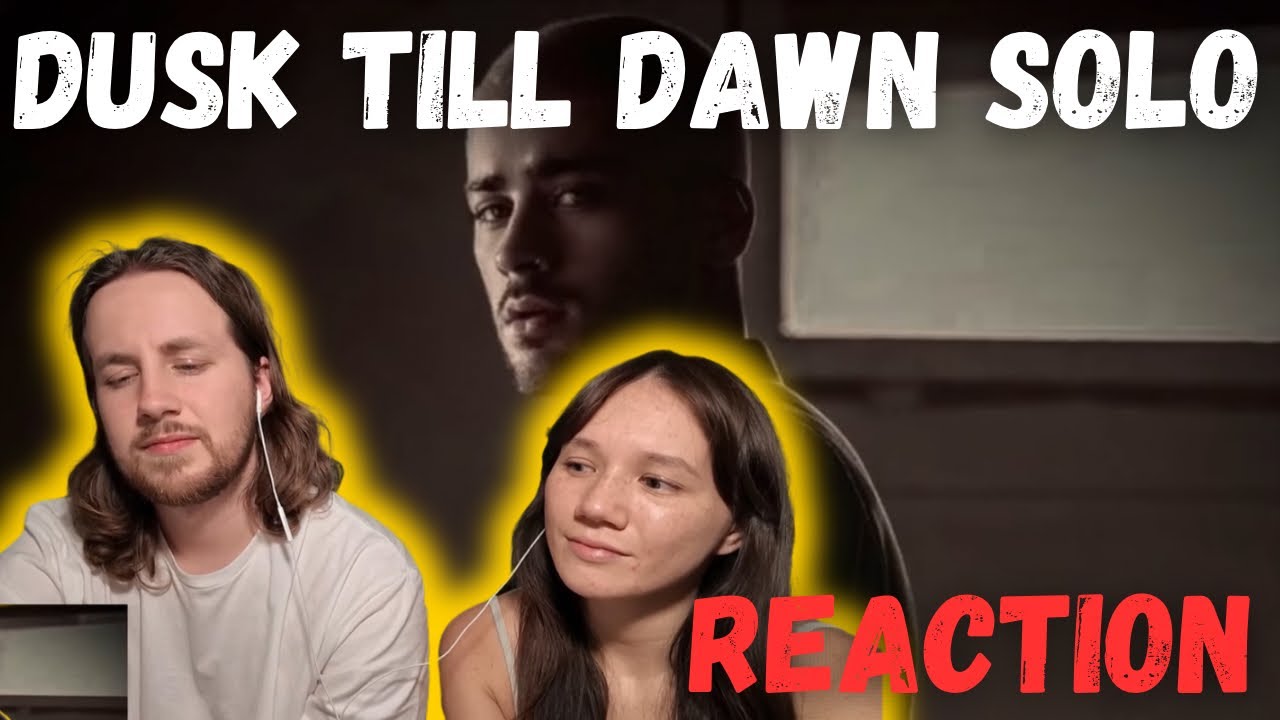 Zayn - Dusk Till Dawn (Solo Version with High Note) REACTION