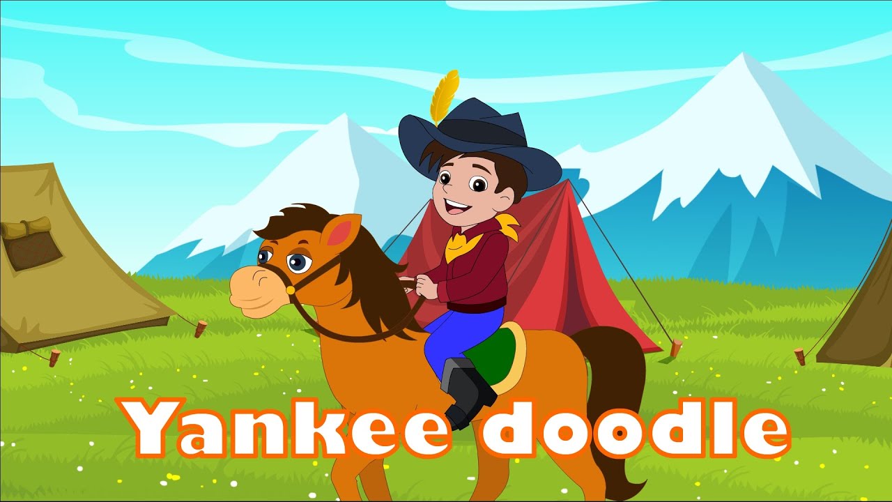 Yankee doodle went to town | Nursery rhymes | Kids song