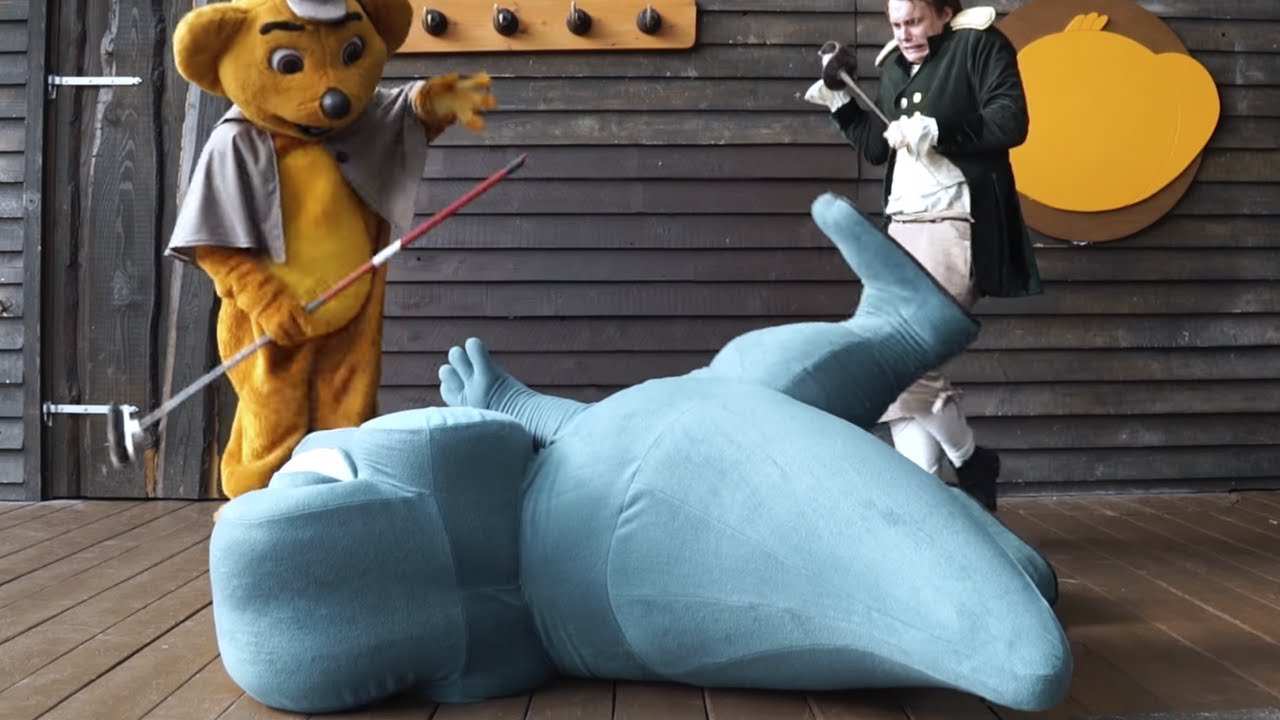 Da Hugo og Fjæsing fandt Dino