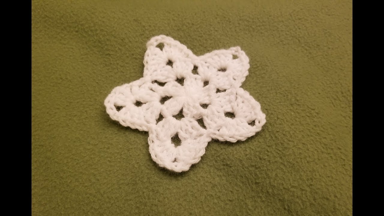 Granny Snowflake/Star Crochet Tutorial #3!