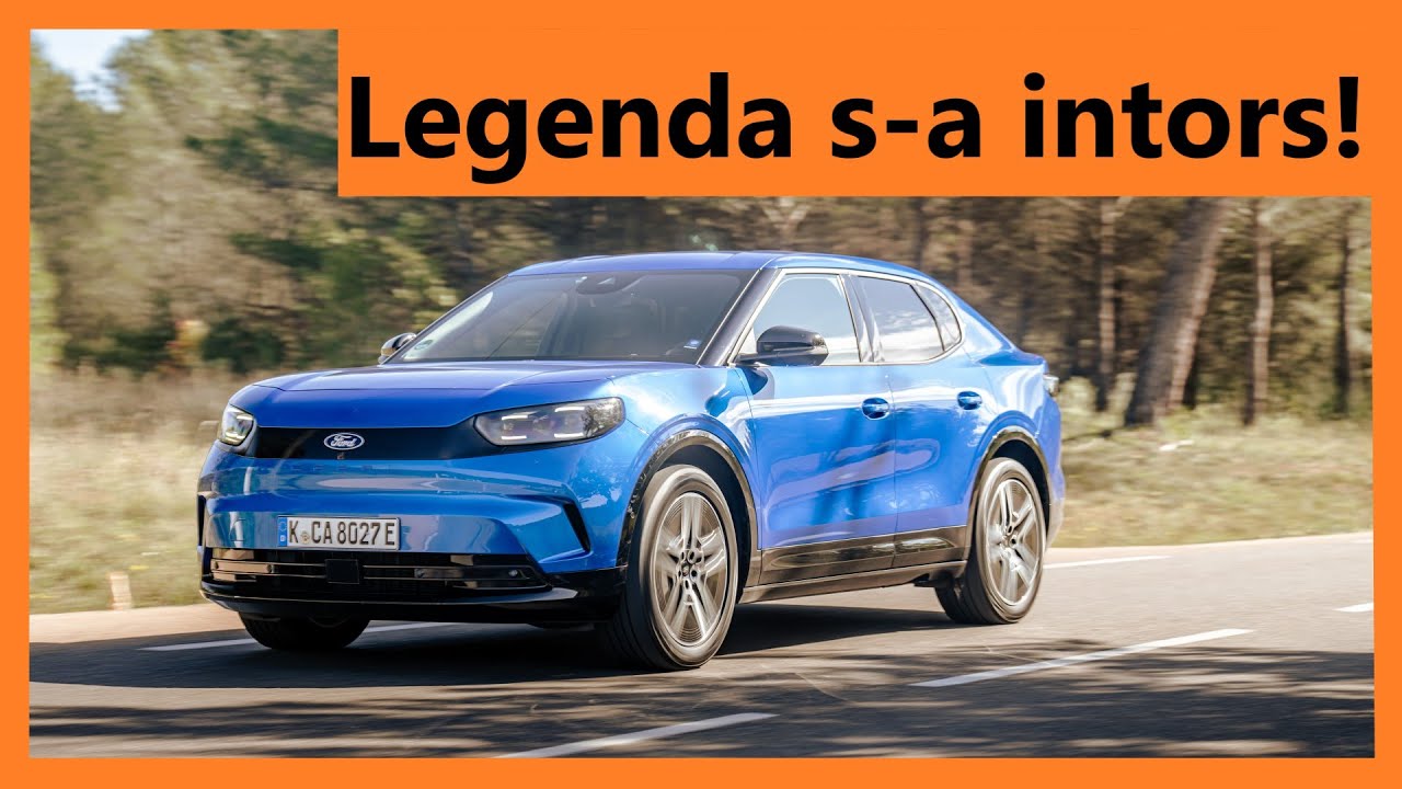 Legenda Revine! In ton cu vremurile. Noul Ford Capri e fix ce te asteptai!