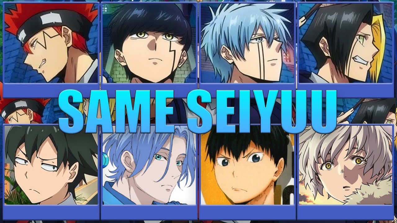 Mashle: Magic and Muscles | SAME VOICE ACTOR -【マッシュル-MASHLE-】 Anime Japanese Dub Main Casts