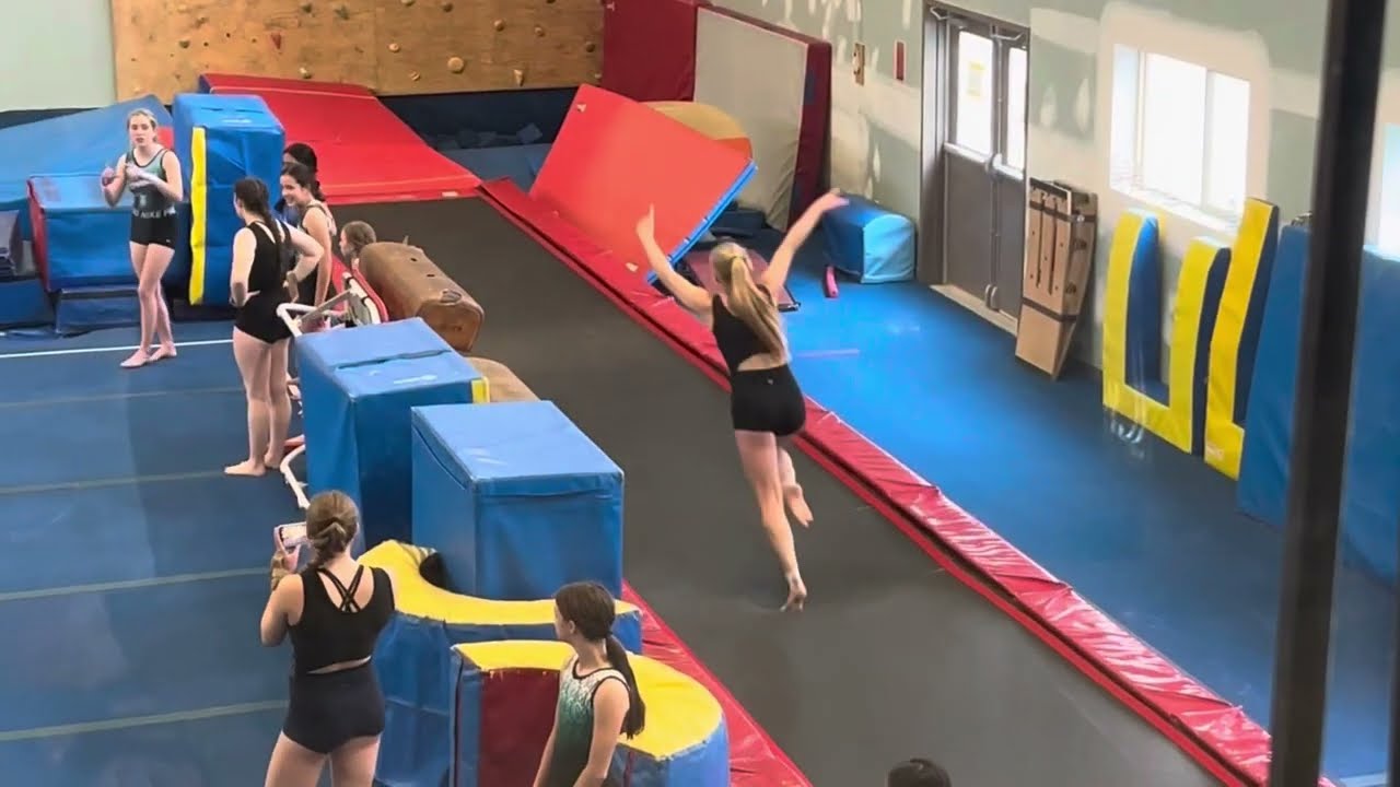 Working on Floor Skills | Gymnastics | Chailyn Rose