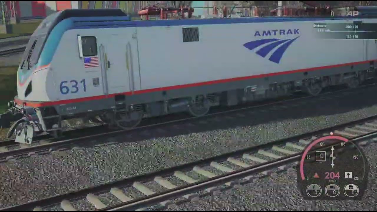 Train Sim World 5_carrera de Amtraks