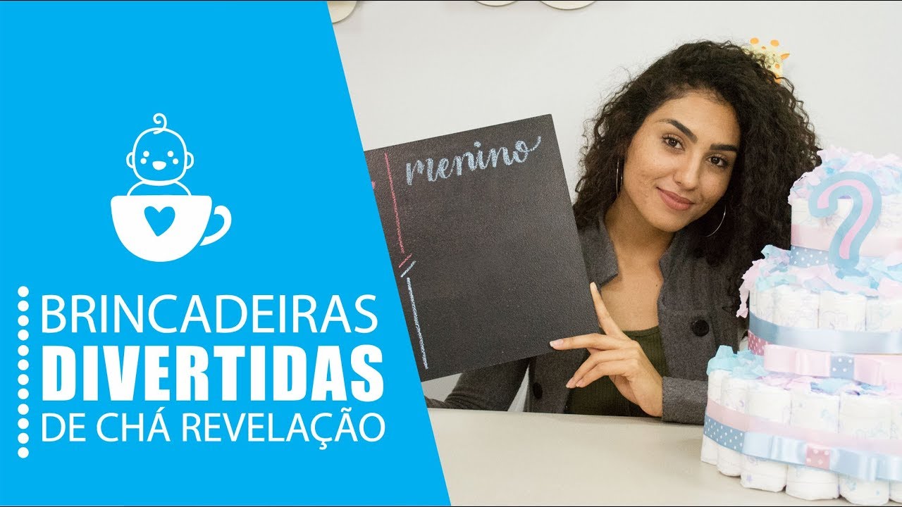 BRINCADEIRAS CHÁ REVELAÇÃO - DINÂMICAS BEM DIVERTIDAS!