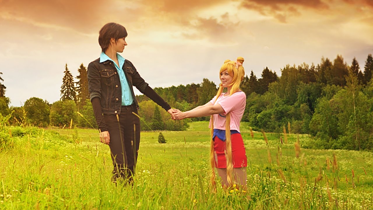 Sailor Moon cosplay. Role-playing game - The End Of Millennium. 1 Clip. Shi-tennou cosplay
