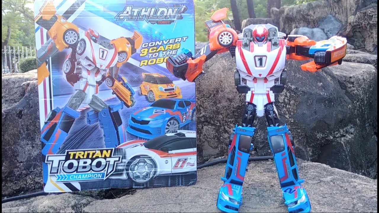 Unboxing Tobot Athlon Tritan Champion