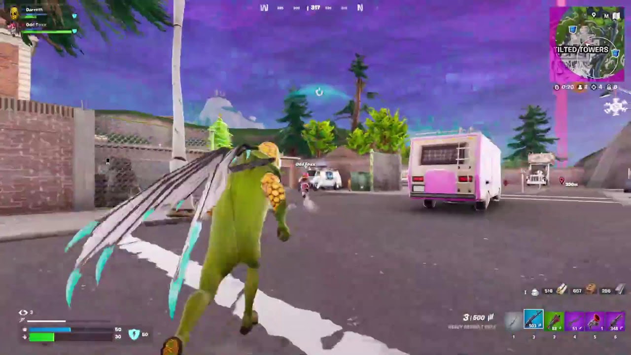 Funtime Foxy and Lolbit Play Fortnite