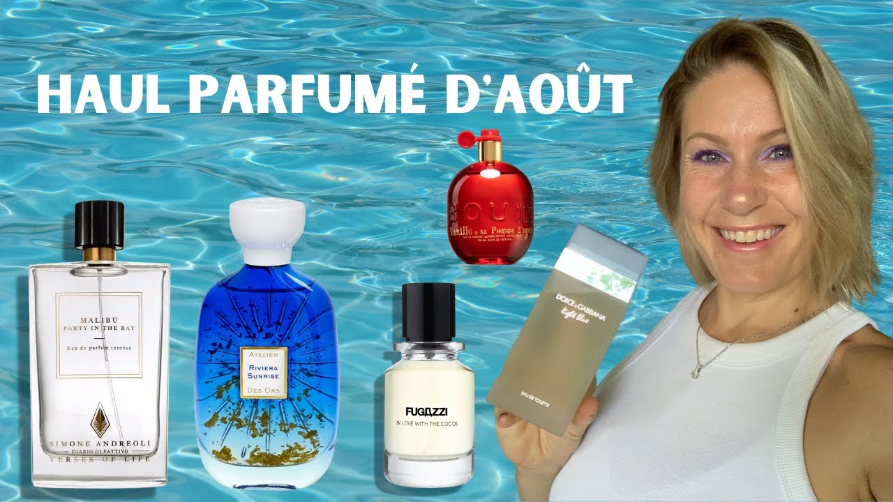 MON HAUL PARFUMÉ DU MOIS D'AOÛT 😁J'ai découvert une merveille chez Simone Andreoli 😍