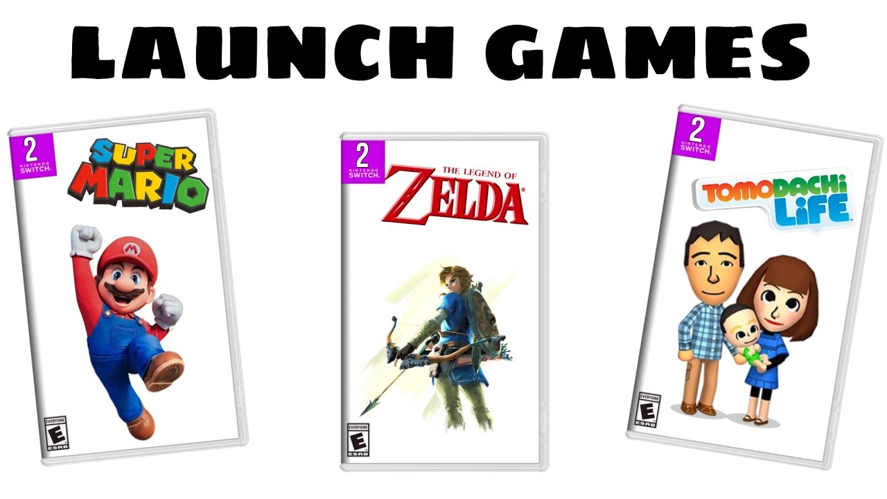 What games will launch with the switch successor?